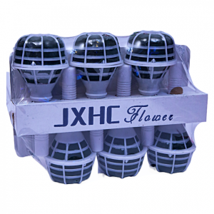 Set 6 suporturi buchete floral tip microfon din burete umed pentru buchetele de mireasa, lungime 18cm - ROC A122