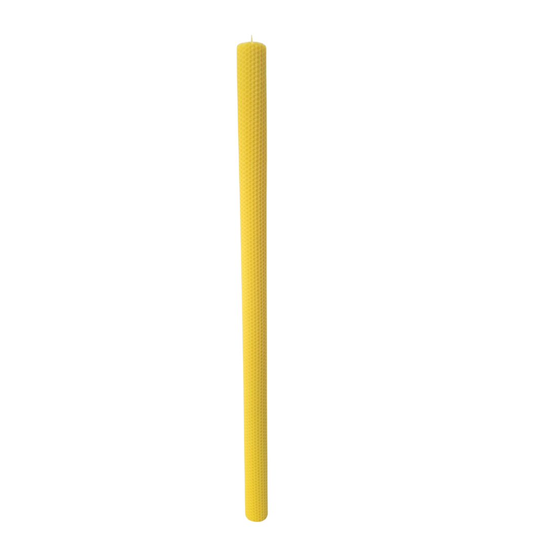 lumanare ceara fagure 70 cm (1) Lumânare din ceară de albine tip fagure, înălțime 70 cm, diametrul 3,5 cm - 70035 FAGURE - imagine 1
