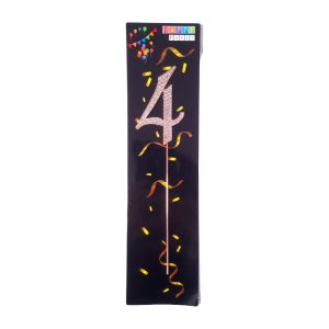 Topper pentru tort cifra ”4” - ROC P102