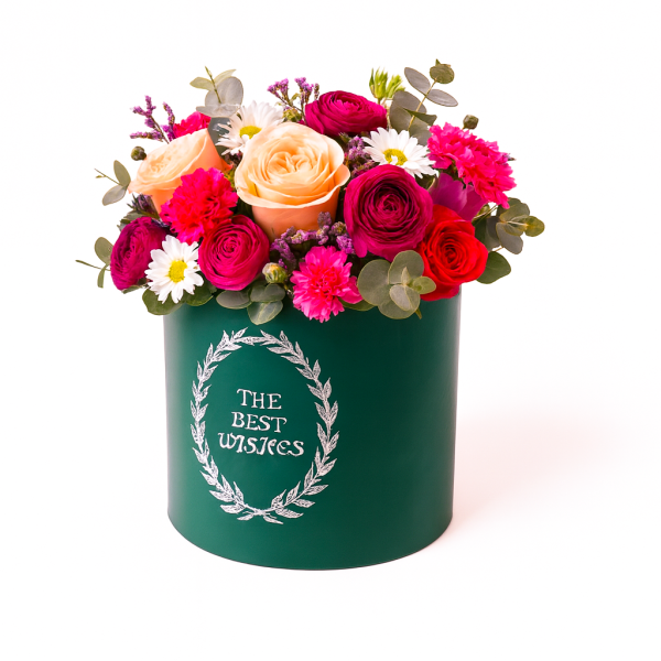 Set 5 cutii din carton, culoare verde - ROC 5258 - imagine 2