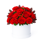 Set 10 cutii din carton pentru aranjamente florale, culoare alb - ROC 956 - imagine 2