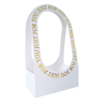 Set 10 cutii pliabile, culoare alb - ROC A235