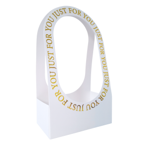 Set 10 cutii pliabile, culoare alb - ROC A235