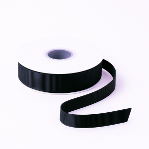 Bandă satinată, culoare negru NR. 030 - ROC 0847