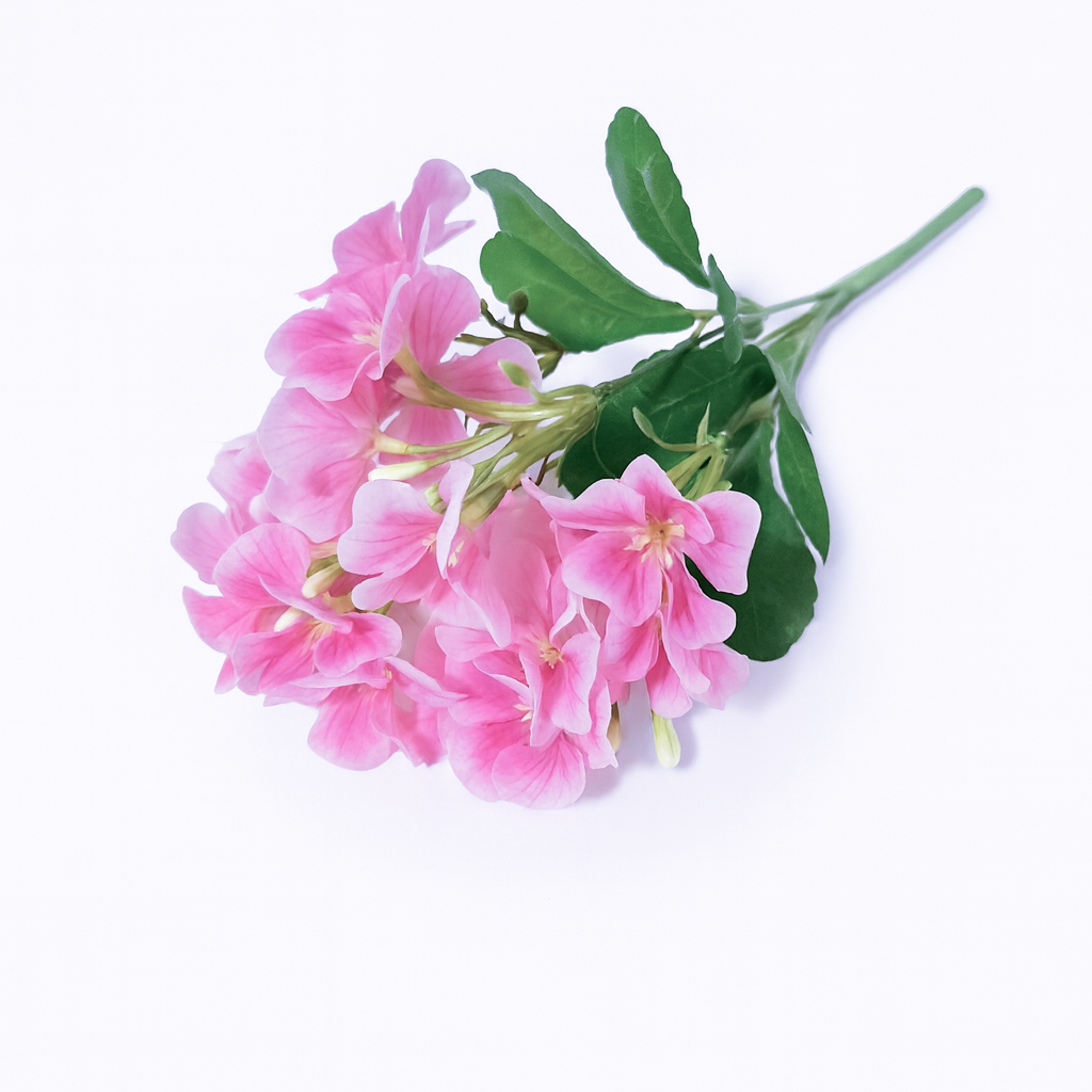 AF42ROZ.png Buchet artificial cu flori universale, culoare roz - ROC AF42 - imagine 1